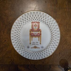 Vintage Plate: Empire Style XVIII Century - French Chair Collection